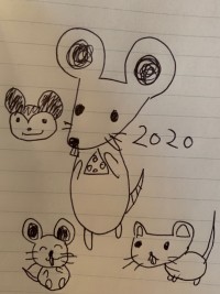 りほのブログ：私から皆様へ年賀状
